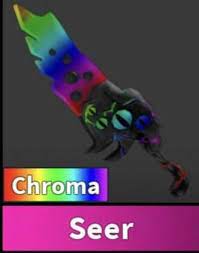 Chroma items falls under the godly category. Murder Mystery 2 Mm2 Roblox Chroma Seer Video Gaming Gaming Accessories Game Gift Cards Accounts On Carousell
