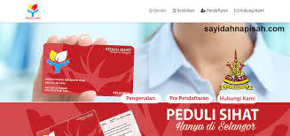 Pada program skim pedui sihat nasional nanti mereka yang berdaftar dalam (br1m) atau golongan b40 yang berdaftar akan diminta mendaftar di portal rasmi skim peduli sihat nasional. Kad Peduli Sihat Selangor Individu Keluarga Sayidahnapisahdotcom