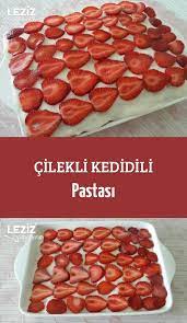 cilekli kedidili pastasi leziz yemeklerim yemek tarifi yemek tarifleri yemek tatli