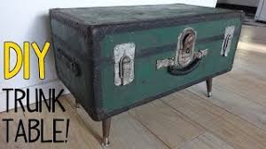 Whether you choose a small antique tv stand or a large entertainment unit, there is plenty of selection here at cymax. How To Make A Vintage Trunk Table Youtube