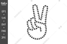 Free svg cut files to download. Peace Sign With Marijuana Leaves Graphic By Sashica Designs Creative Fabrica