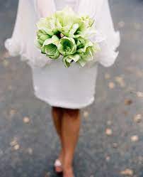 9 St Patrick S Day Inspired Wedding Ideas Green Themed Wedding Amaryllis Bridal Bouquet Beautiful Bouquet