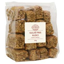 Then drizzle the slightest bit of our fine homemade chocolate on top! Sugar Free Rusks Diabetic Friendly Carmien Tea