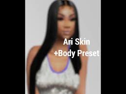 I hope you enjoy them as much as i enjoyed making them. Sims 4 Ari Kylessister Fletcher Skin Body Preset Download Kingblackcinema On Patreon