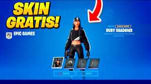 All outfit (1049) back bling (714) pickaxe (589) emote (468) marvel (160) legendary (242) epic (932) rare (1493) uncommon (998) star wars (29) common (38) gaming_legends (6). Como Conseguir Gratis La Nueva Skin De Rubi Sombra En Fortnite Skin Gratis Fortnite Youtube
