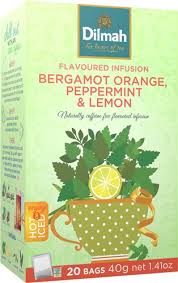 Bergamot, one of several fragrant herbs of the genus monarda (family lamiaceae) or the fruit of the bergamot orange (citrus ×aurantium). Dilmah Bergamot Orange Peppermint Lemon Infusion 20 Bags