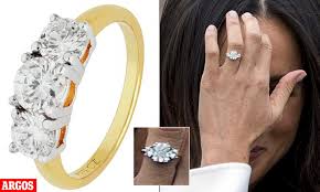 Stylish Argos Engagement Rings In 2020 Meghan Markle Engagement Ring Wooden Wedding Ring Bridal Ring Sets
