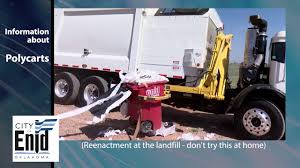 Poly Cart Yard Waste Green Polycart City Of Enid Oklahoma