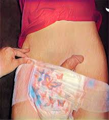 Aww sissy baby i can hear your bowel rumbling , see a little vibration would help the laxatives work faster and better. Diaper Sissy Boy