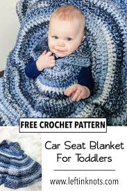 Crochet Car Seat Poncho Free Pattern Left In Knots Crochet Car Seat Cover Crochet Poncho Patterns Chunky Yarn Crochet Pattern
