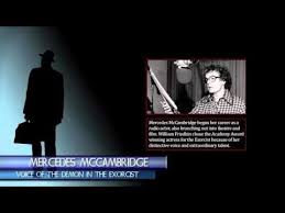 The Exorcist Mercedes Mccambridge Voice Of The Demon Youtube Scary Movies The Exorcist Movies And Tv Shows