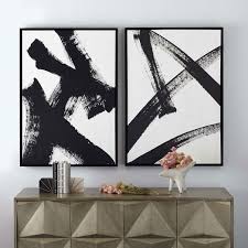 Abstract Black And White Framed Prints Abstract Ink Brush Framed Wall Art Black White Wall Art Prints Black And White Wall Art Etsy Art Prints