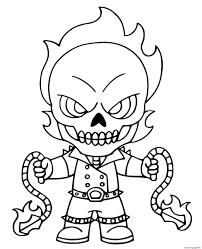 The spruce / kelly miller halloween coloring pages can be fun for younger kids, older kids, and even adults. Ghostrider Skin From Fortnite Coloring Pages Printable
