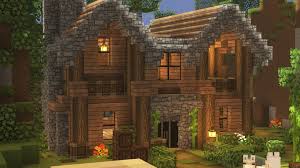 Voici La Maison Qui M A Emmene Eh Qui Compte In 2020 Minecraft Cottage Cute Minecraft Houses Minecraft Houses