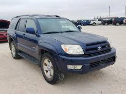 2003, 2004, 2005, toyota, 4runner. 2005 Toyota 4runner Limited For Sale Tx Andrews Wed Jul 10 2019 Used Salvage Cars Copart Usa