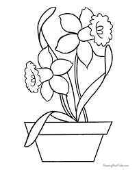 Perfect for toddlers, preschoolers, kindergarten and older kids. Coloring Pages Of Flowers For Kids Coloring Home