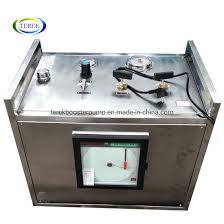 Hydrostatic Test Equipment High Pressure Hydro Pump With Chart Recorder