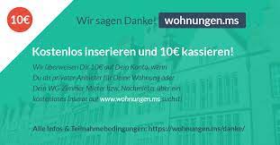 Macht es sinn, eine wohnung in einem kostenlosen immobilienportal zu inserieren? Wohnungen Munster Startseite Facebook