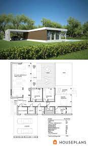 Modern Style House Plan 3 Beds 2 Baths 1539 Sq Ft Plan 552 2 Modern Style House Plans Small Modern Home Modern House Plan