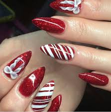 59 Christmas Nail Art Ideas For Early 2020 Christmas Nail Art Designs Christmas Nails Acrylic Nail Art Designs