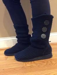 Ugg australia argyle boots can be worn slouched or complete up. Black Uggs Womens Ugg Knit Boots