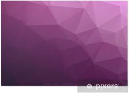 Color de pelo de fantasía púrpura extra elegante rápidamente se vuelve popular por su aspecto noble y aún exótico. Poster Abstracta Triangular De Color Violeta Oscuro Fondo Purpura Pixers Vivimos Para Cambiar