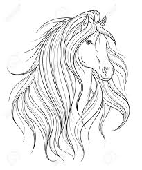 Hoefijzer amerigo kleurplaat intended for kleurplaat paardenhoofd. Paardenhoofd In Lijnstijl Tattoo Kunst Geisoleerd Element Zwart En Wit Hand Getekend Vectorillustratie Royalty Vrije Cliparts Vectoren En Stock Illustratie Image 83991440