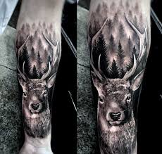 103 Best Animal Tattoos In 2020 Cool And Unique Designs Animal Tattoos For Men Deer Tattoo Deer Tattoo Designs
