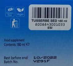 Integratore alimentare in sciroppo indicato per calmare la tosse di tipo stizzoso (secca)e nel trattamento del tratto orofaringeo; Medica Rcp Tusserbe Sed 1 Indications Side Effects Composition Route All Price Alternative Products