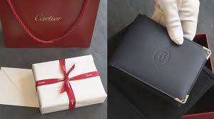 We're here to help you! Wallet Must De Cartier Blue Gold 6 Credit Card Wallet Brieftasche Unboxing Review Youtube