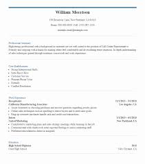 Cv example with no job experience myperfectcv. 8 Call Center Resume Samples The Skills To Include Templates
