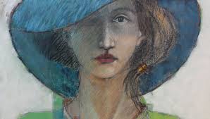 C-009-Intriga by Abel Santos Fernández (2022) : Painting Acrylic, Pastel