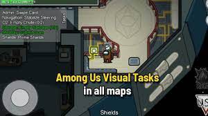 Among Us Visual Tasks List The Skeld Polus Mira Hq Task List Task Visual