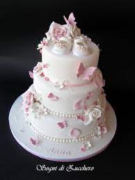 Butterfly Baby Shower Cake Christening Cake Girls Baby Cake