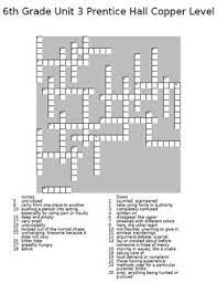 Some words, when spelled incorrectly, give a different meaning, which is why people. Prentice Hall Literature 6th Grade Crossword Puzzles Full Year Tpt