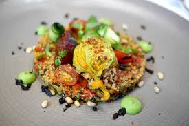 The elegant and classic atmosphere blends perfectly, serving vegetarian dishes that are not only. Seven Course Vegan Menu Gourmand For Two With Cookbook At Michelin Starred Galvin La Chapelle
