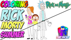 The excitement is pretty much visible on this coloring sheet as well. Rick And Morty Coloring Page Cartoon Network Coloring Book For Kids To Learn Colors Youtube