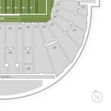 Oregon Ducks Football Autzen Stadium Seating Chart Best