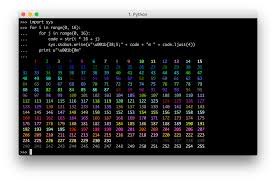 Build Your Own Command Line With Ansi Escape Codes