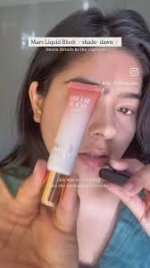 Mars Liquid Blush Hour- Dewy Matte finish (honest review- no sponsored),  Shade- 01 Dawn, Long stay, Price- ₹ 184 for 12ml, @reachedmars from  @flipkart 🤌🏻🎀, The best blush in this price range tbh💜🌸, ...