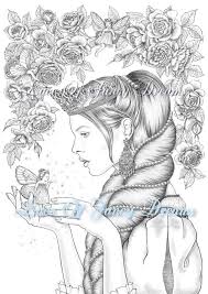 Princess And Little Fairy Coloring Page Download Beautiful Princess Coloring Page Printable Wish Gi In 2020 Fairy Coloring Pages Princess Coloring Pages Fairy Coloring