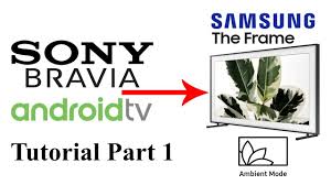 Samsung raises the television to an art form with the frame, created in collaboration with yves béhar. Sony Android Tv The Frame Art Gallery Ambient Mode Photo Frame Tutorial Part 1 Youtube