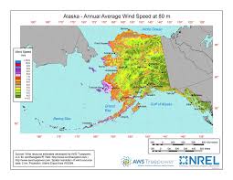 Ak, state of alaska, alaska, united states (en). Windexchange Alaska 80 Meter Wind Resource Map