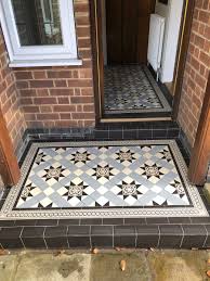 All substances to be used for cleaning and finishing tiled floors should be carefully considered in conjunction with any applicable conservation policies and with due deference to the historic significance of the floor and its surroundings. The Victorian Floor Company On Twitter A Lovely Victorian Floor That We Installed In Nottingham The Grey Colours Work Really Well In Period Properties As Well As More Modern Homes Victoriantiles Victorianfloortiles Tiler Victorianfloor