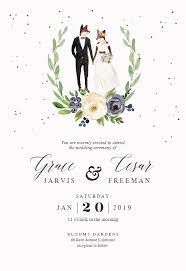 Hipster Animal Lovers Wedding Invitation Template Greetings Island In 2021 Animal Lover Wedding Kid Free Wedding Invitations Christian Wedding Invitations