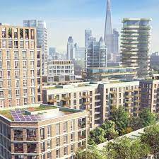 Fifteen engines and 100 firefighters. Elephant Castle Sustainable Neighbourhood Development