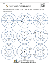 Times Table Math 5 Times Table Sheets Multiplication Worksheets Fun Math Worksheets Math Sheets