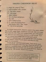 Swedish Cardamom Bread From White Grass Cafe Cookbook By Michael Rp Via Flickr Swedish Recipes Swedish Bread Bread Recipes Homemade