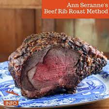 Ann Seranne S Beef Rib Roast Method Cooksinfo