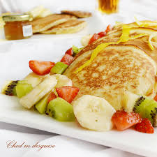 Lemony Ricotta Pancakes Fancy Breakfast Real Food Recipes Food